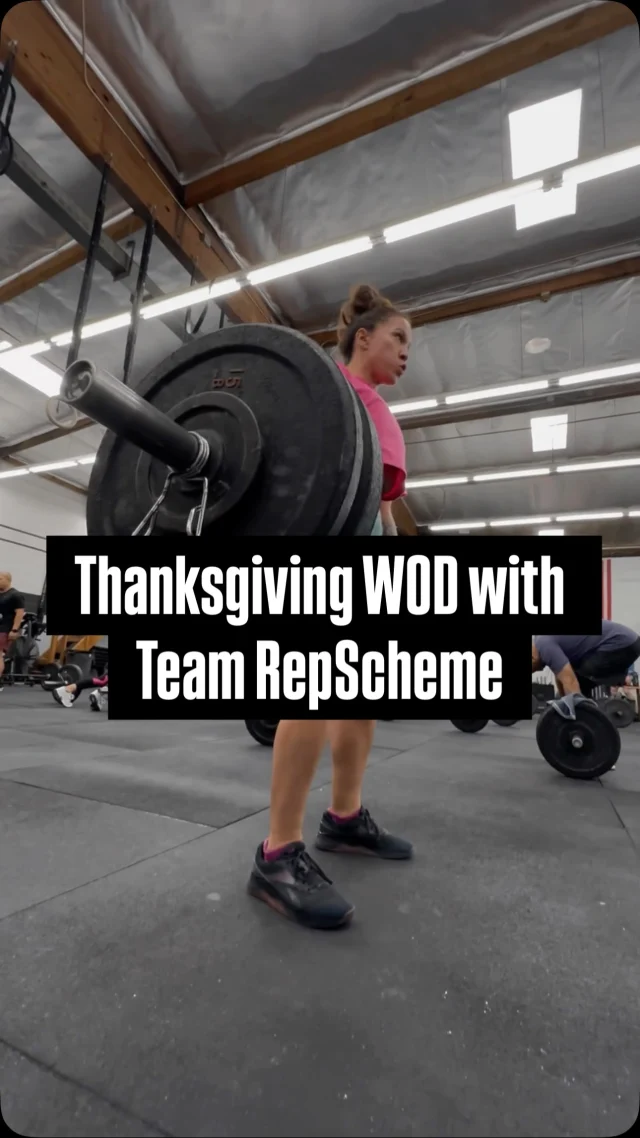 Team RepScheme Thanksgiving community workout